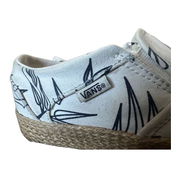 Vans Asher Canvas Espadrilles Women’s Size 8.5 - Picture 7 of 12